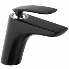 KLUDI Смеситель для раковины Balance, 160мм, черный матовый\хром 520268775