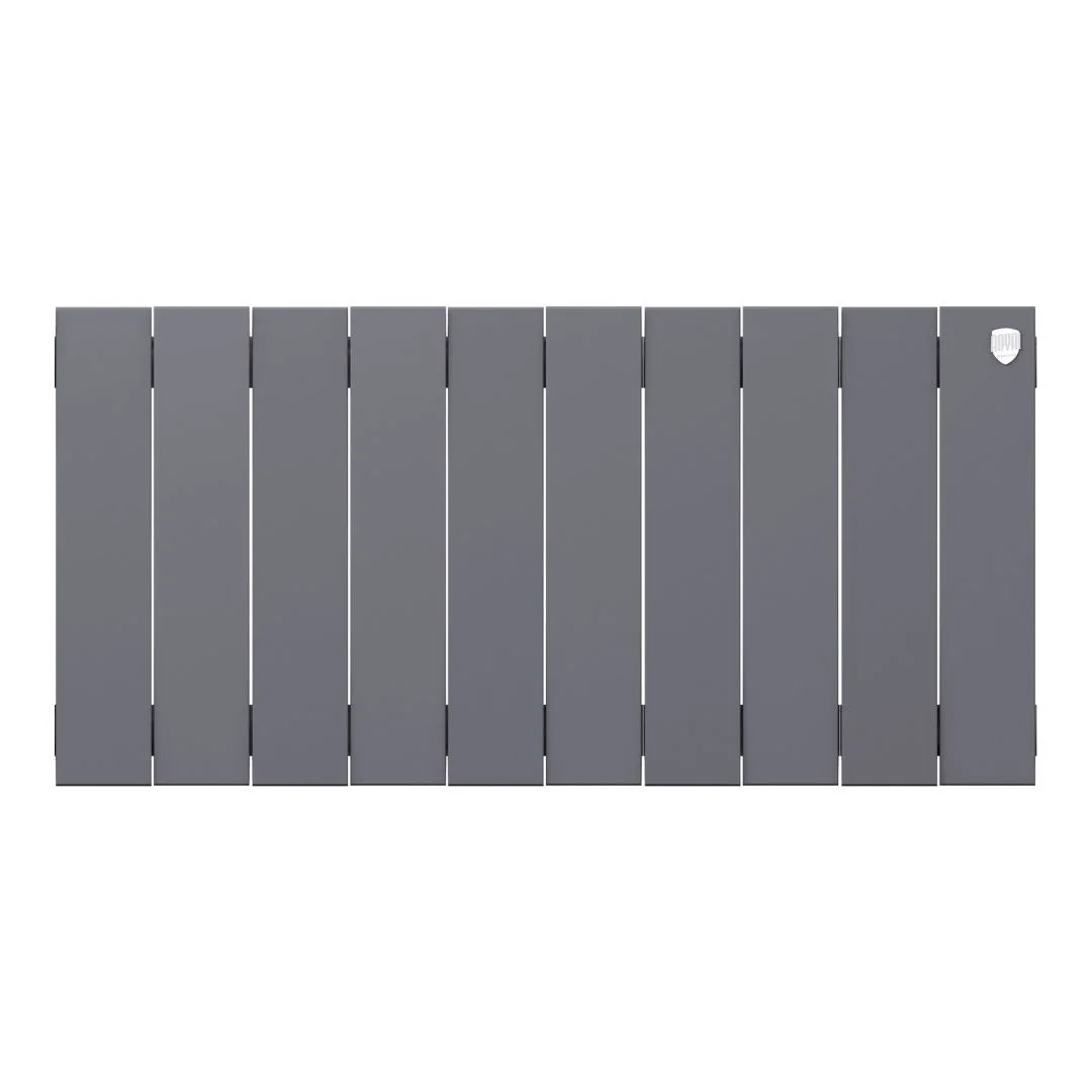 Приобрести royal thermo радиатор биметаллический pianoforte 300 /silver satin ( серебристый ) - 10 секц.