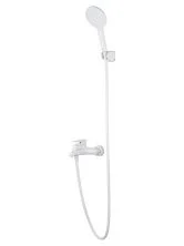 Смеситель для ванны с душем WONZON & WOGHAND ALFA, Белый матовый (WW-AE3204-MW)