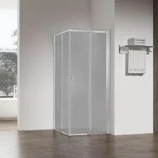 Veconi Душевое ограждение Rovigo 90х120 см, хром, структурированное RV50LCH-12090-02-C8