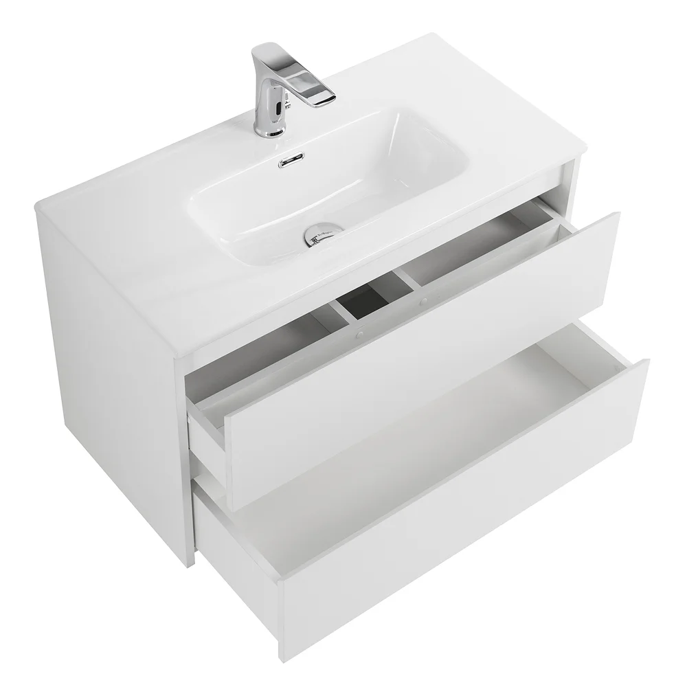 Приобрести belbagno тумба с раковиной kraft 39 80 см, подвесная bianco opaco, белая раковина