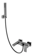 Boheme Смеситель для ванны Qubic Matt Gun Metal 473-GM