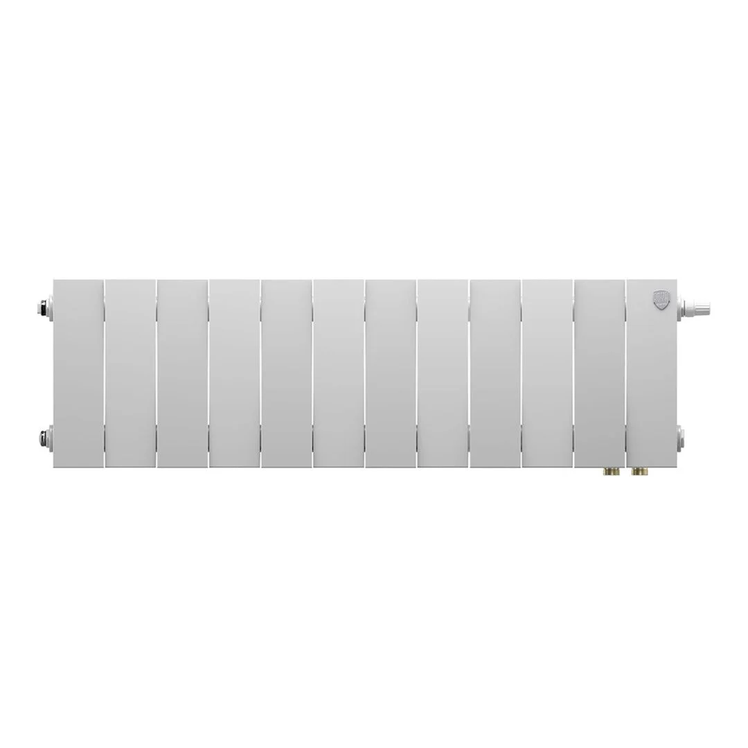 Приобрести royal thermo радиатор биметаллический pianoforte 200 /bianco traffico ( белый ) vdr80- 12 секц.