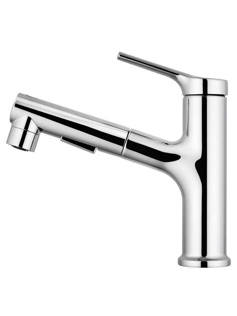 Приобрести смеситель для раковины с выдвижным изливом wonzon & woghand, хром (ww-a40862-cr)