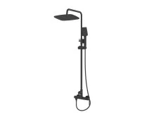 BelBagno Душевая стойка ACQUA, черная ACQUA-DOCM-NERO