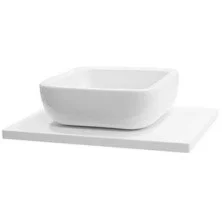 Mirsant Столешница Blanco 60 см, белая УТ000051574