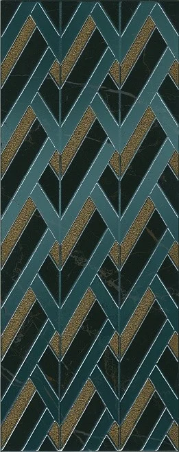Приобрести декор настенный kerama marazzi алькала b97 черный