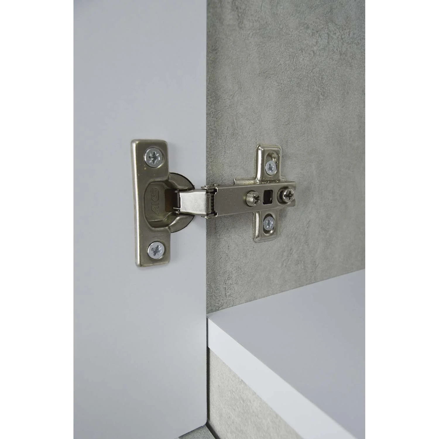 Приобрести loranto пенал напольный florena 36х180 см, правый, светлый бетон (cs00087006)