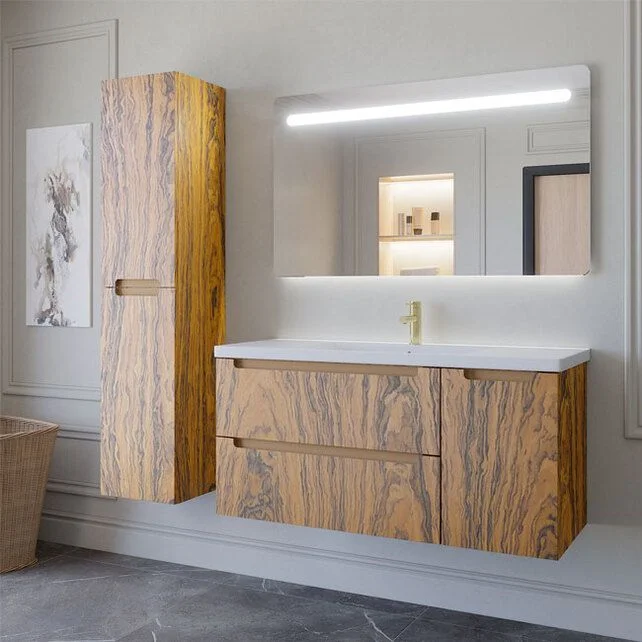 Приобрести caprigo тумба с раковиной termin-albero 120 см, правая, палисандр, шпон