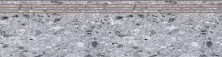 Ступень Kerranova Terrazzo 294х1200 мм, MR, серый