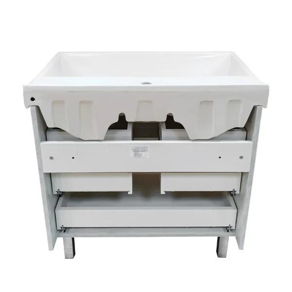 Приобрести сomforty тумба с раковиной "никосия-80н" дуб белый