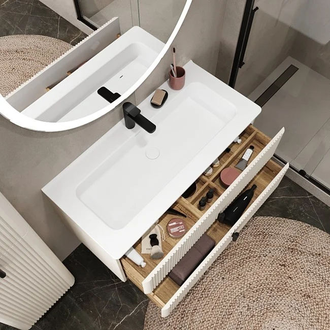 Приобрести briz тумба подвесная arno 100 см, бежевая матовая, т18-100