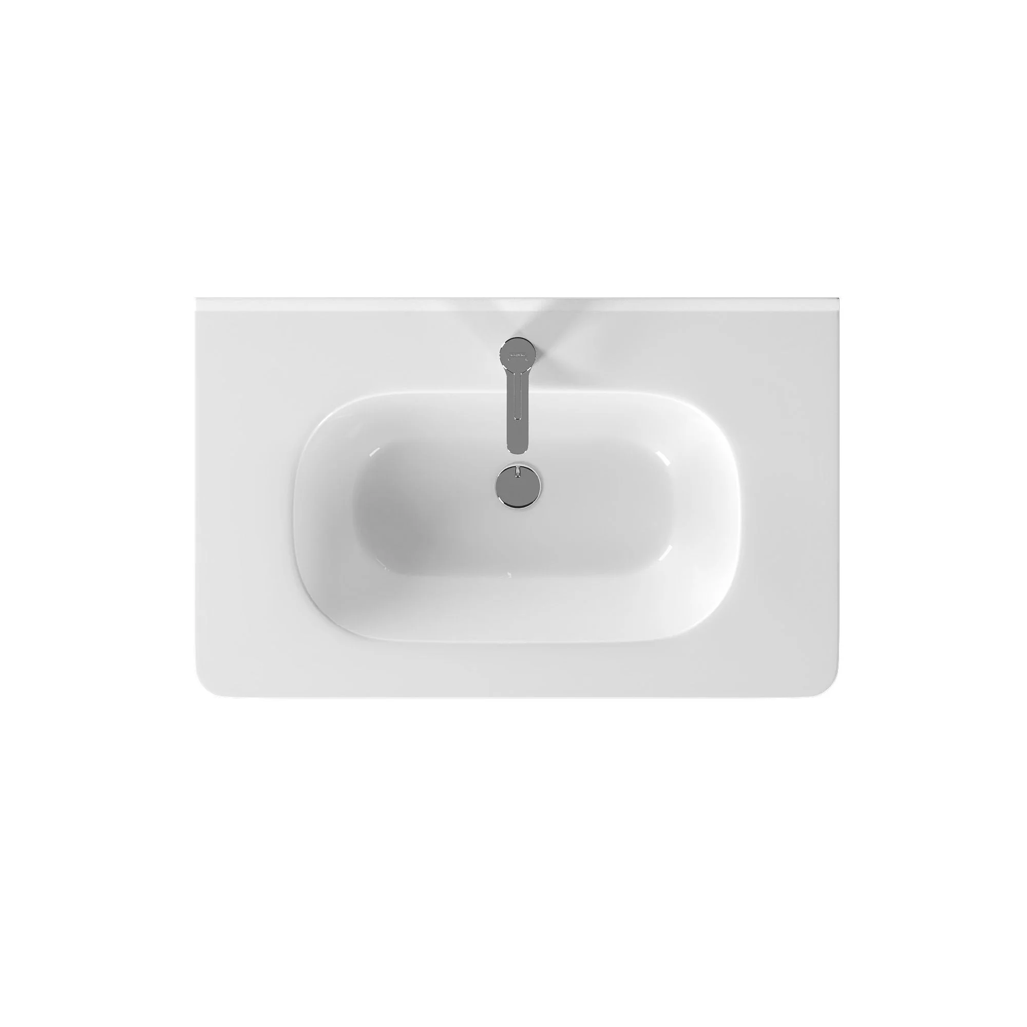 Приобрести mirsant раковина astra 80 см, белая ут000081981