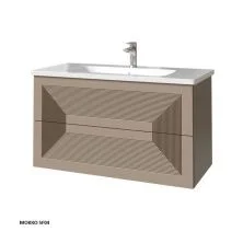 Caprigo Тумба с раковиной MODO Quarta 100 см, мокко