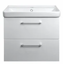 Azario Тумба подвесная с раковиной Ника 60х56см. белая, CS00080143