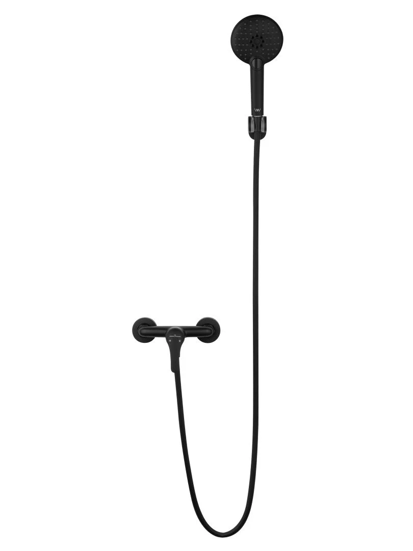 Приобрести смеситель для душа wonzon & woghand, черный матовый (ww-4540-mb)
