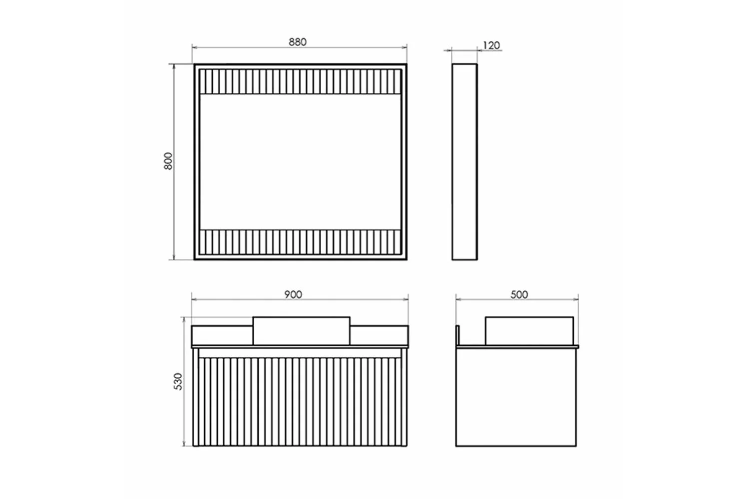 Приобрести сomforty зеркало марсель-90 с подсветкой , белое матовое