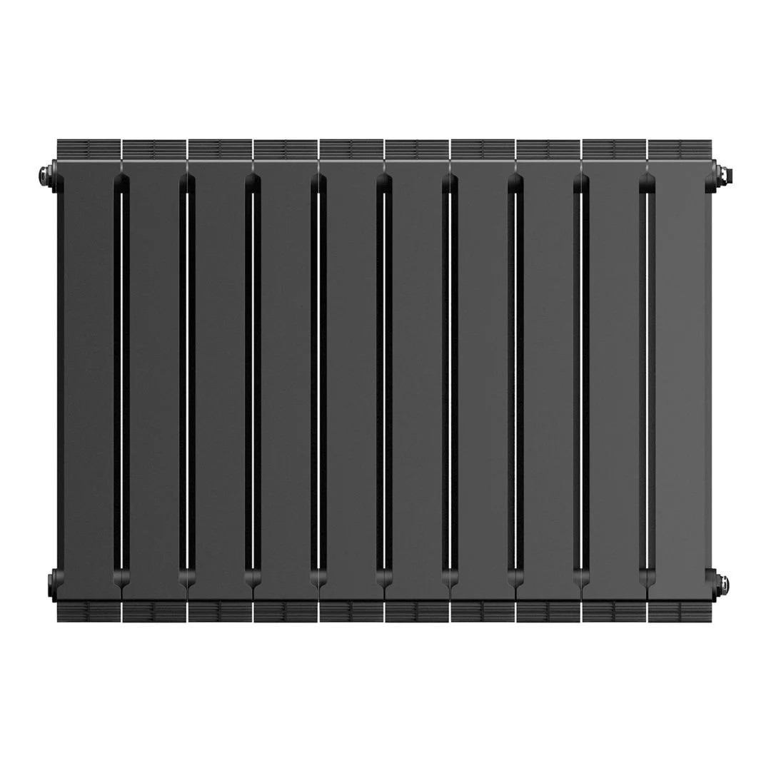 Приобрести royal thermo радиатор биметаллический pianoforte 500 /noir sable ( черный графит ) - 10 секц.