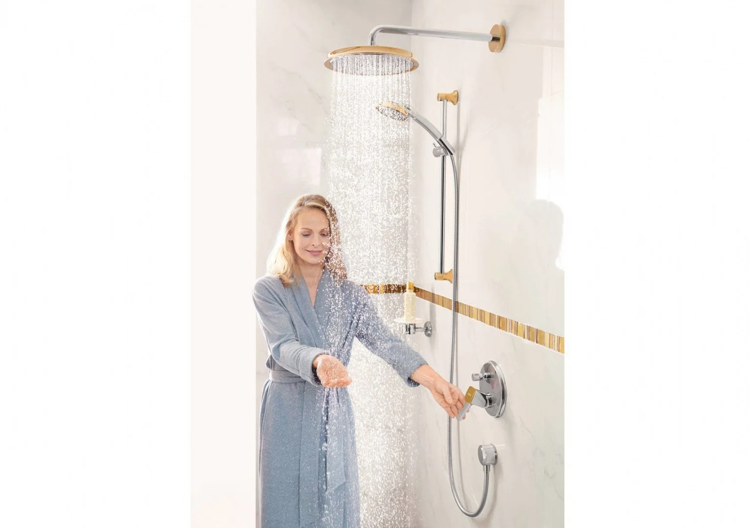 Приобрести смеситель для душа hansgrohe metropol classic 31345000