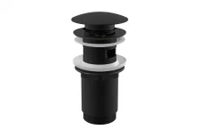 Донный клапан Alcaplast A392BLACK