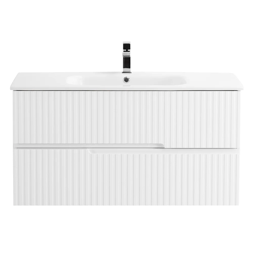 Приобрести cezares тумба подвесная с раковиной duet 80 см bianco lucido, белый глянец duet-800-2c-so-bl