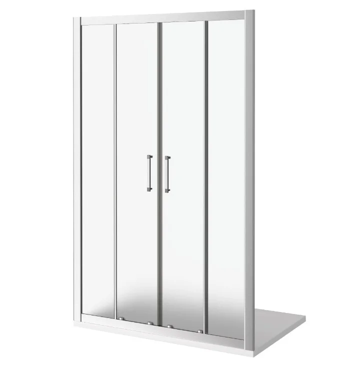 Приобрести дверь душевая bas latte wtw-td-160-g-we 160 см