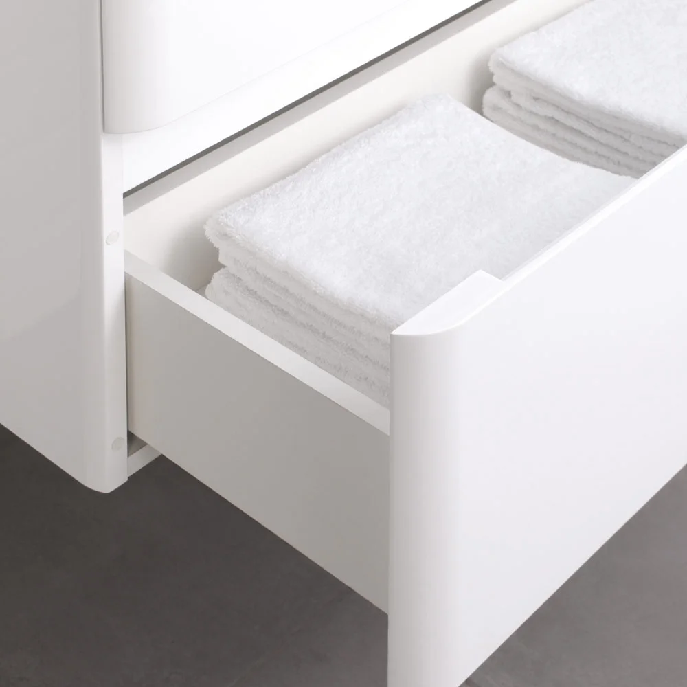 Приобрести тумба подвесная итана roberto 80 с раковиной adel 80, белый глянец