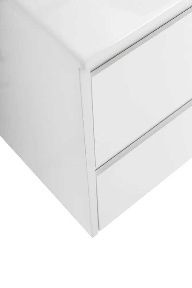 Приобрести belbagno тумба с раковиной kraft 39 80 см, подвесная bianco opaco, белая раковина