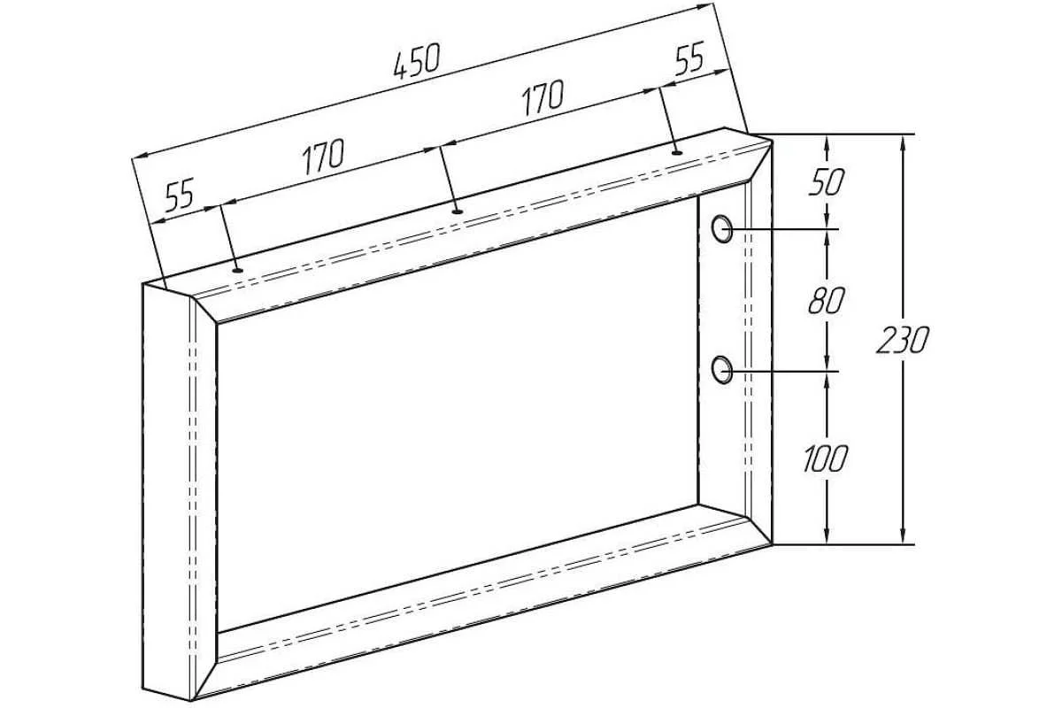 Приобрести aquanet кронштейн магнум черный матовый