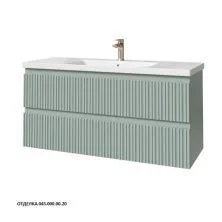 Caprigo Тумба с раковиной FORTE-Smalty TYPE 120 см, зеленая, эмаль