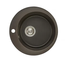 Кухонная Мойка Иверия Кругл. 480мм.Кофе NEW