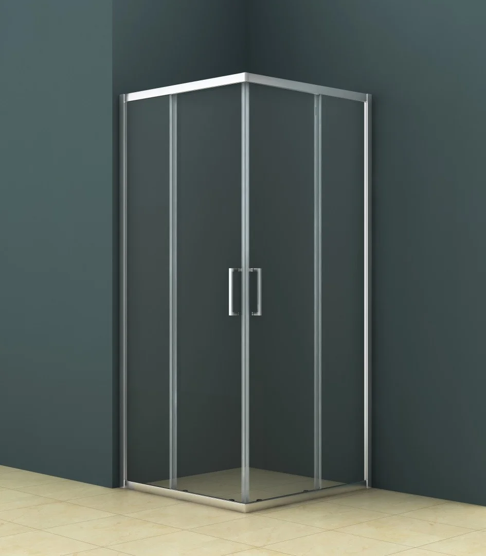 Приобрести ограждение душевое azario seattle 90х90 см, хром