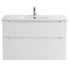 Тумба подвесная с раковиной BelBagno ETNA-900-2C-SO-BO-P 90 см, Bianco Opaco