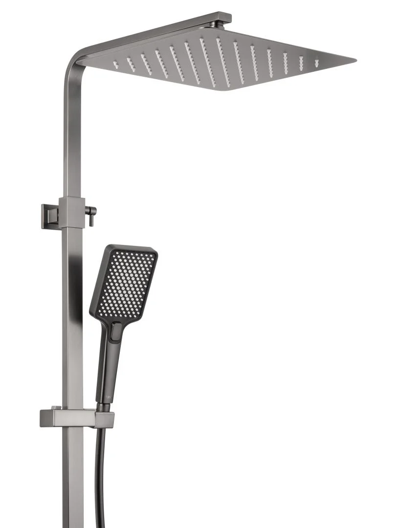 Приобрести душевая система wonzon & woghand diamond, темный графит (ww-88739011-bgm)