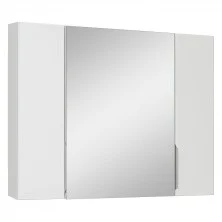 AQUA DE MARCO Зеркало-шкаф AXIOMA 100 см, белый 1100WGAXI