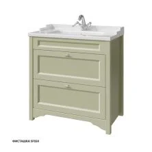 Caprigo Тумба с раковиной PRESTON 80 см, фисташка