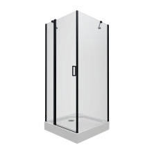 Тритон Душевое ограждение Йота 90Х90 см, черное, прозрачное Щ0000054037