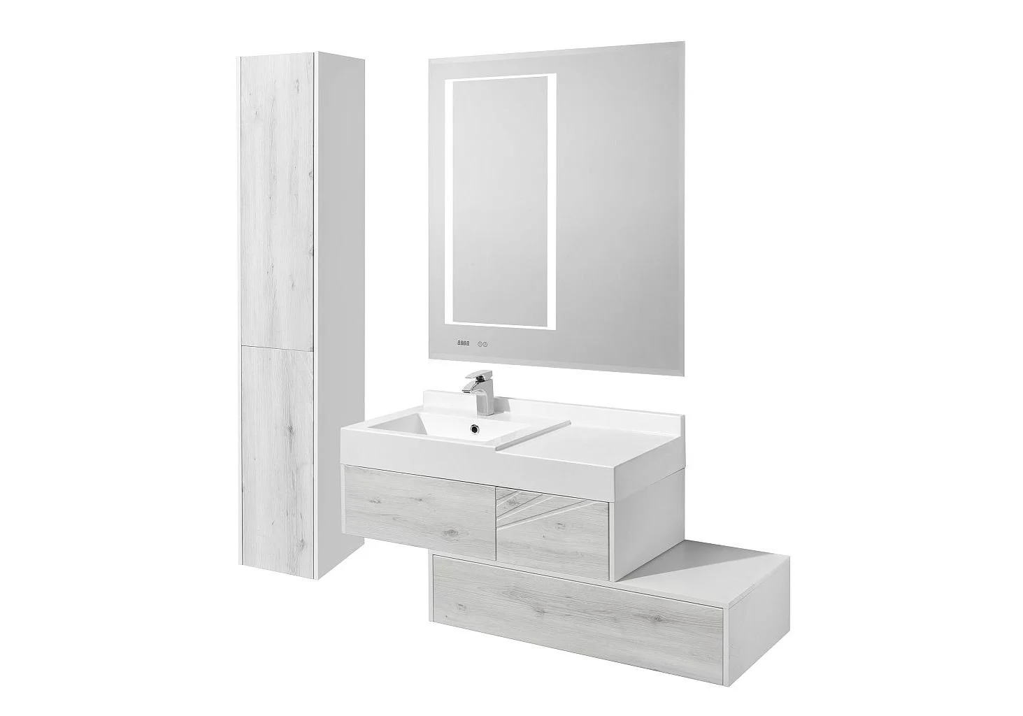 Приобрести зеркало акватон сакура 100 см, 1a235102skw80