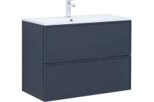 Aquanet Тумба с раковиной Арт 90 см, маренго