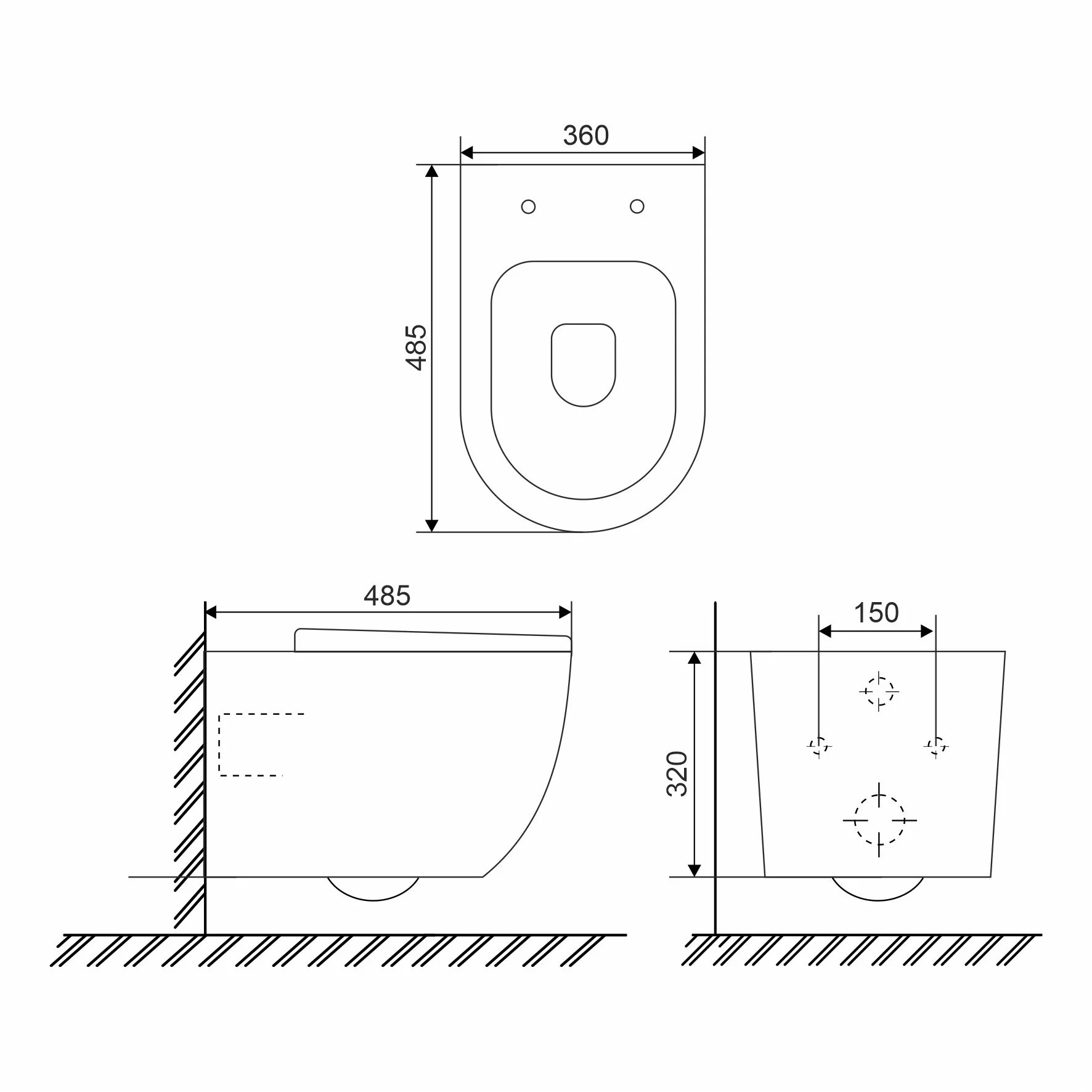 Приобрести sole унитаз подвесной pandora turbo, безободковый с сиденьем дюропласт, микролифт ут000090239