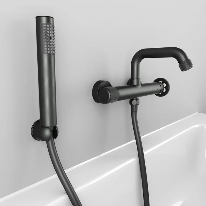 Приобрести iddis смеситель для ванны grange 290мм, графит gragmr2i02
