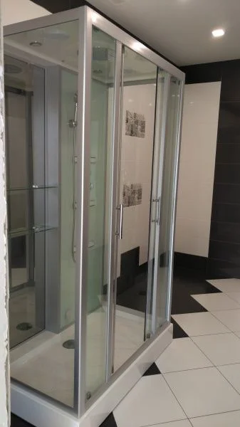 Приобрести frank душевая кабина f505 с паром, прямоугольная