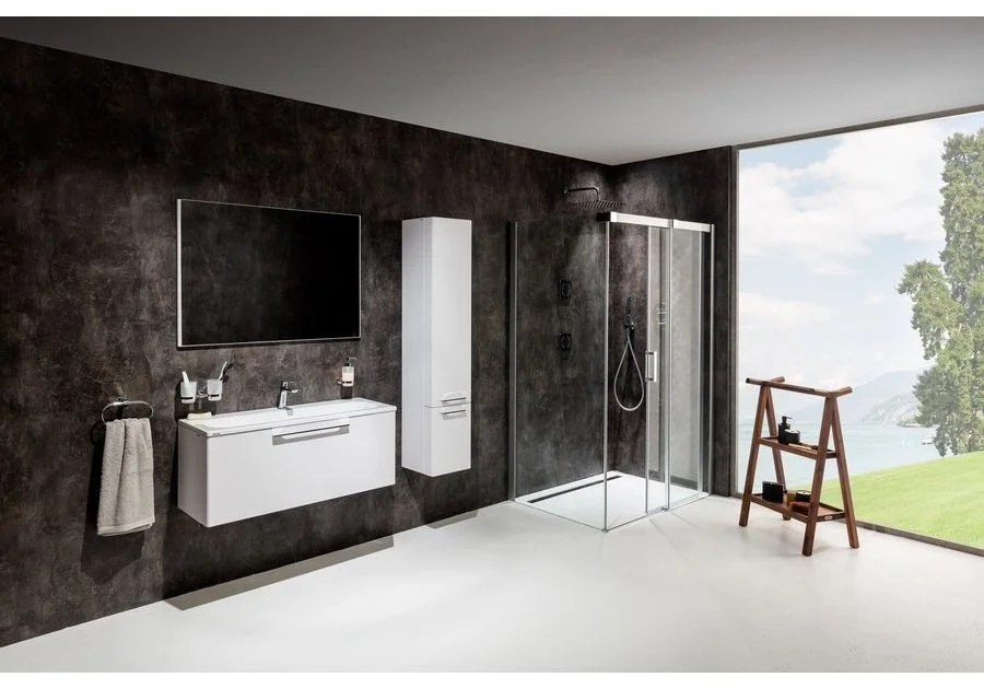 Приобрести ограждение душевое ravak matrix msdps 120х90 см 0wpg7u00z1 r сатин/прозрачное