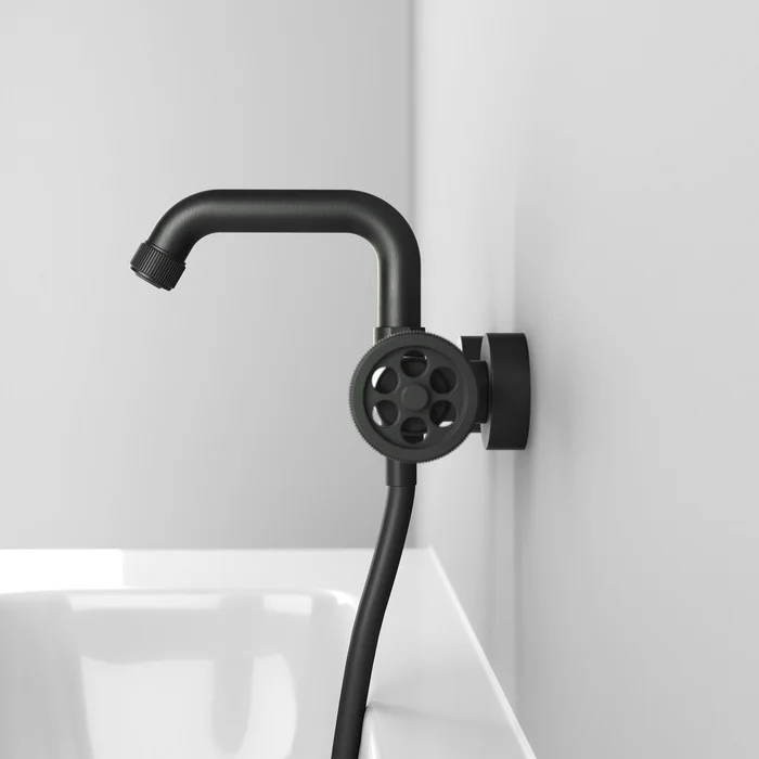 Приобрести iddis смеситель для ванны grange 290мм, графит gragmr2i02