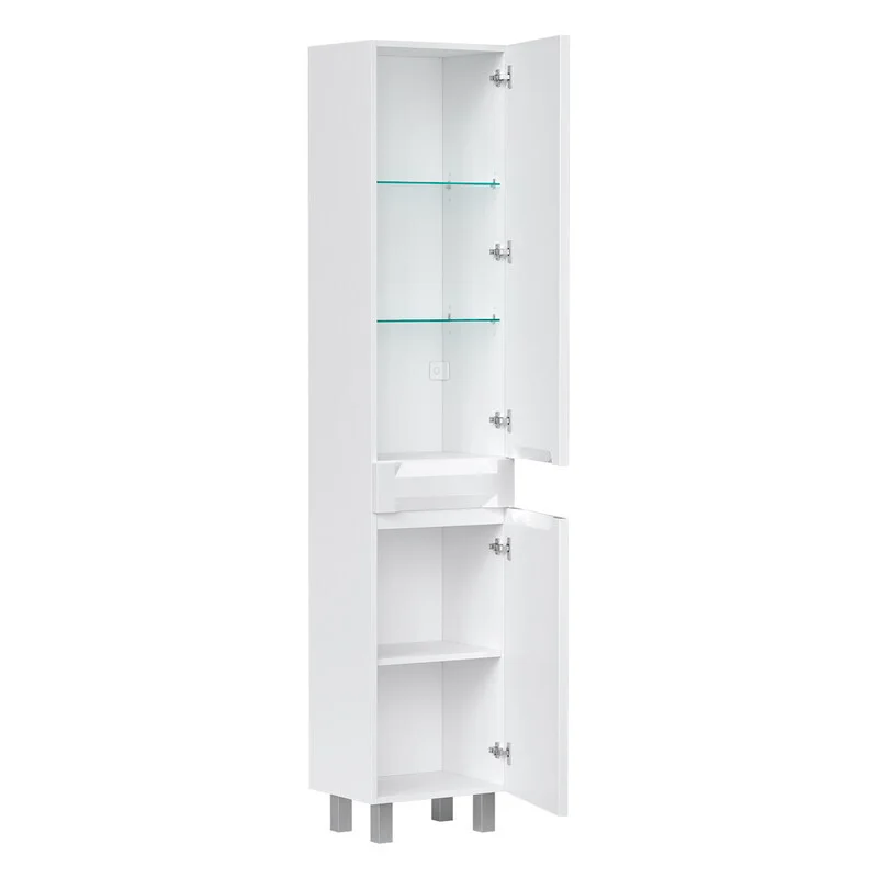 Приобрести equil пенал напольный corner 40 см, белый pncrnr40-06