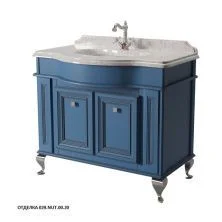 Caprigo Тумба с раковиной FRESCO 100 см, голубая, эмаль