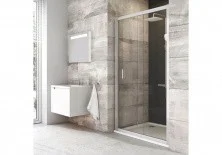 Дверь душевая Ravak Blix BLDP2 100 см 0PVA0100Z1 белый/прозрачное