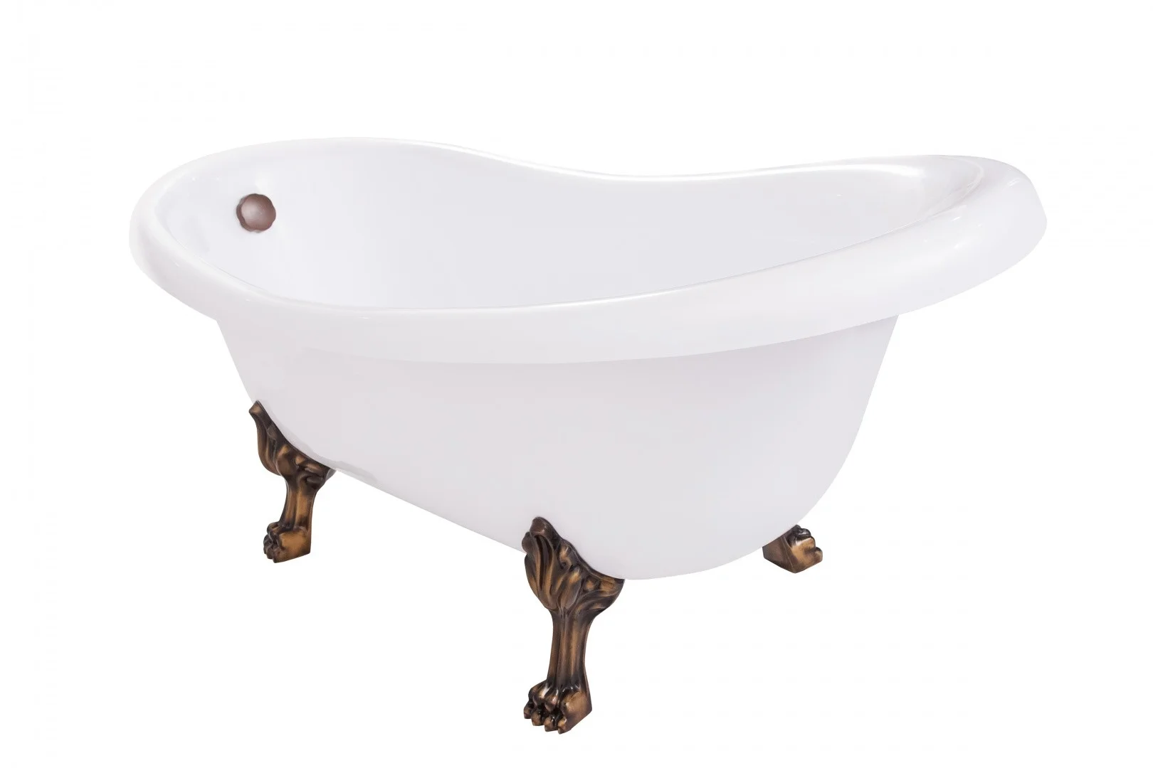 Приобрести aqua de marco отдельностоящая ванна edelweis 170x78см, бронзовые ножки, 1170wbede