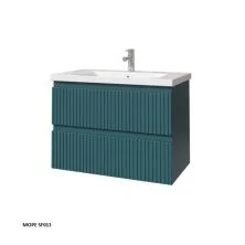Caprigo Тумба с раковиной FORTE STRIPE 80 см, море
