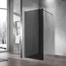 Vincea Душевая перегородка Walk-In 110 см, тонированное, оружейная сталь VSW-1H110CGGM
